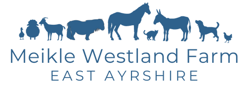 New Meikle Westland Farm Logo Blue